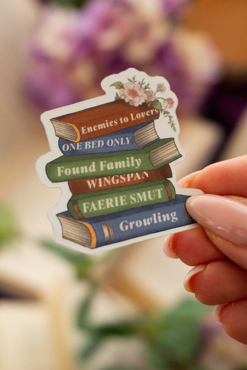 3 Stack Only Sticker Book Stack Sticker – Studio Artemy